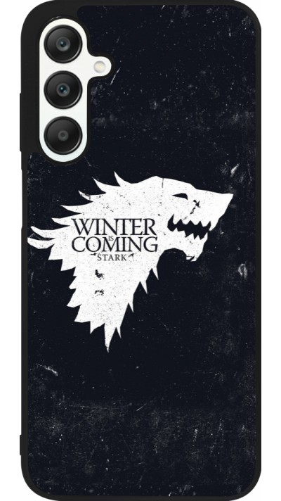 Samsung Galaxy A25 Case Hülle - Silikon schwarz Winter is coming Stark