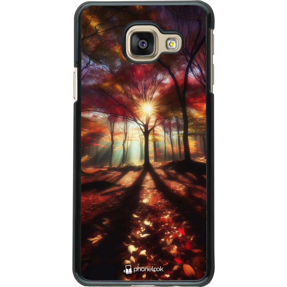 Samsung Galaxy A3 (2016) Case Hülle - Herbstlicher goldener Glanz