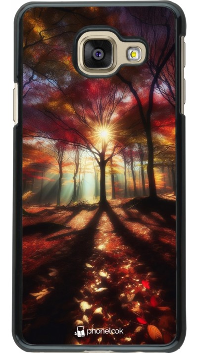 Samsung Galaxy A3 (2016) Case Hülle - Herbstlicher goldener Glanz