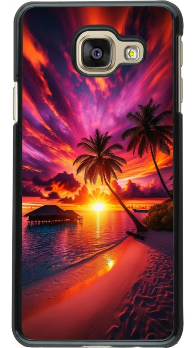 Samsung Galaxy A3 (2016) Case Hülle - Malediven Abenddämmerung Glückseligkeit