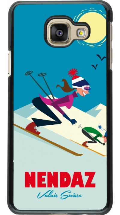 Samsung Galaxy A3 (2016) Case Hülle - Nendaz Ski Downhill
