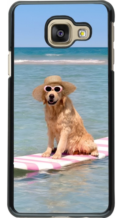 Coque Samsung Galaxy A3 (2016) - Summer Dog on Paddle