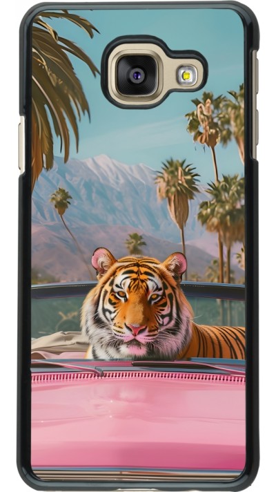 Samsung Galaxy A3 (2016) Case Hülle - Tiger Auto rosa