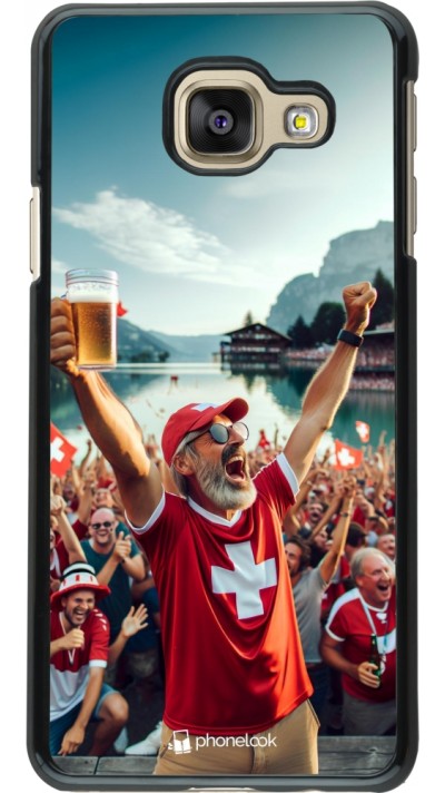 Samsung Galaxy A3 (2016) Case Hülle - Schweizer Sieg Fanzone Euro 2024