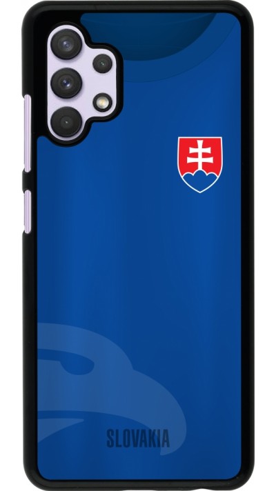 Samsung Galaxy A32 Case Hülle - Fussballtrikot Slowakei