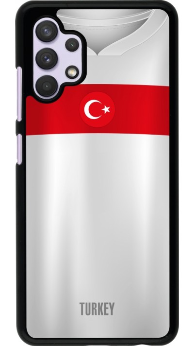 Samsung Galaxy A32 Case Hülle - Türkei personalisierbares Fussballtrikot