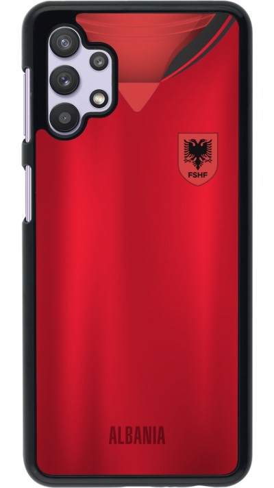 Samsung Galaxy A32 5G Case Hülle - Albanien personalisierbares Fussballtrikot