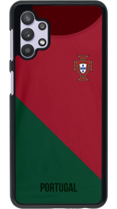 Samsung Galaxy A32 5G Case Hülle - Fussballtrikot Portugal2022