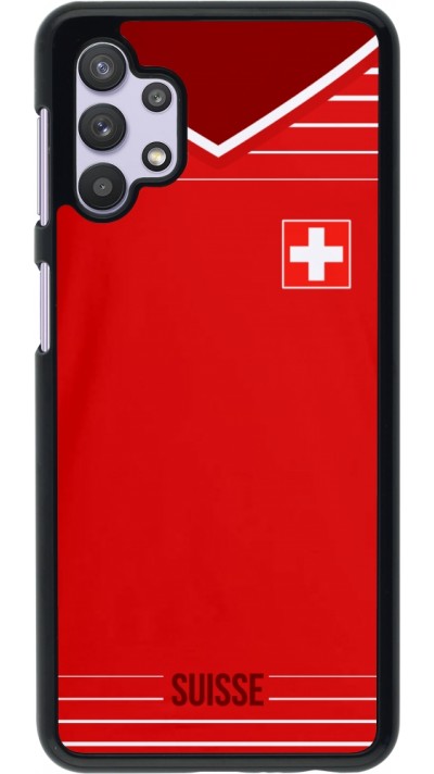 Hülle Samsung Galaxy A32 5G - Football shirt Switzerland 2022