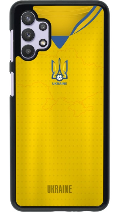 Samsung Galaxy A32 5G Case Hülle - Fussballtrikot Ukraine