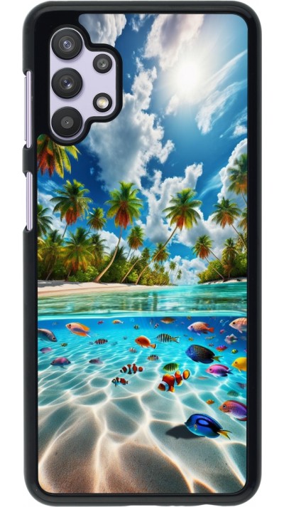 Samsung Galaxy A32 5G Case Hülle - Strandparadies