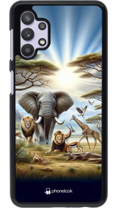 Coque Samsung Galaxy A32 5G - Vie sauvage africaine