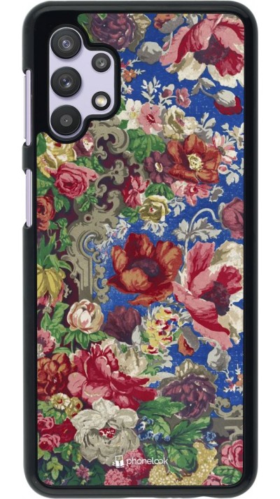 Coque Samsung Galaxy A32 5G - Vintage Art Flowers