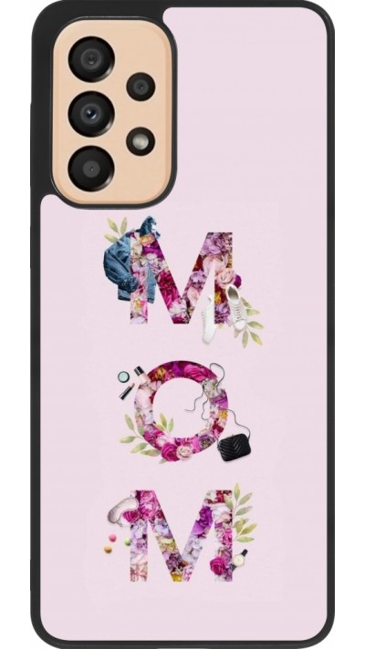 Samsung Galaxy A33 5G Case Hülle - Silikon schwarz Mom 2024 girly mom