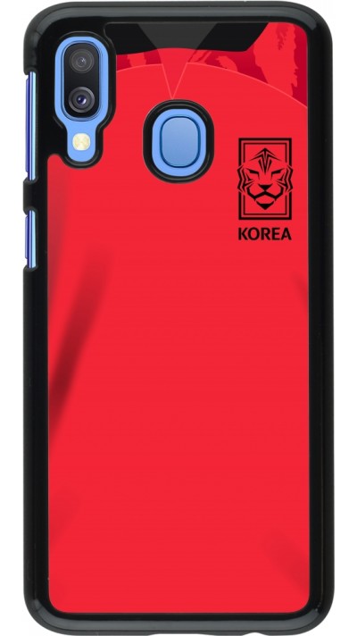 Samsung Galaxy A40 Case Hülle - Südkorea 2022 personalisierbares Fussballtrikot