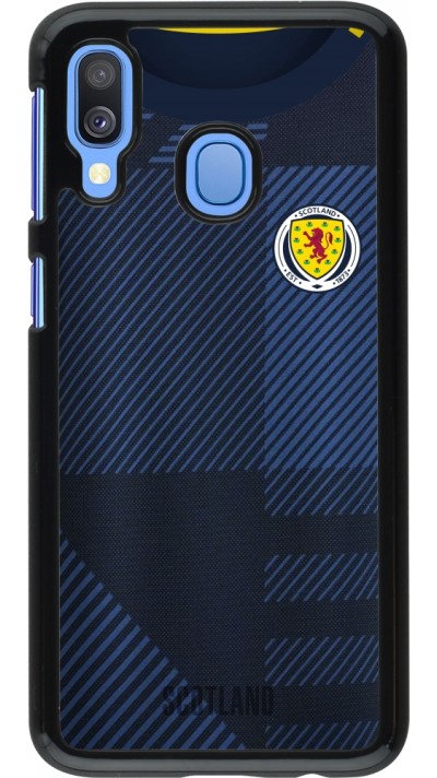 Samsung Galaxy A40 Case Hülle - Schottland personalisierbares Fussballtrikot