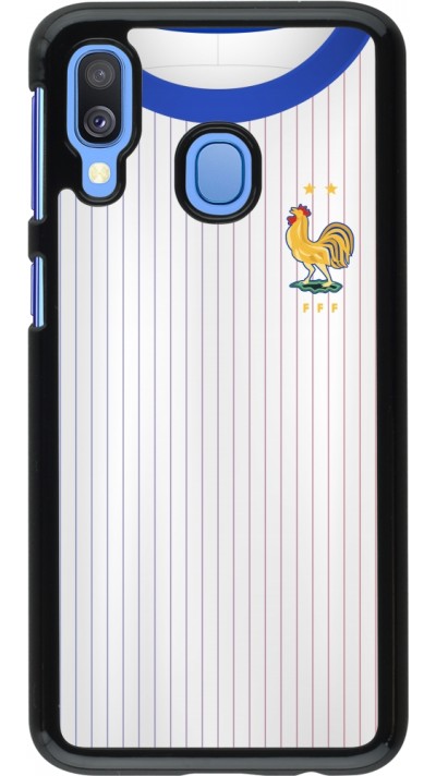 Samsung Galaxy A40 Case Hülle - Frankreich Away personalisierbares Fussballtrikot