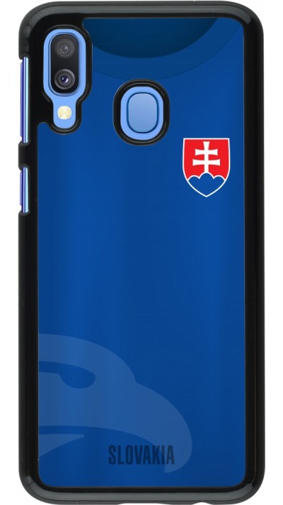 Samsung Galaxy A40 Case Hülle - Fussballtrikot Slowakei