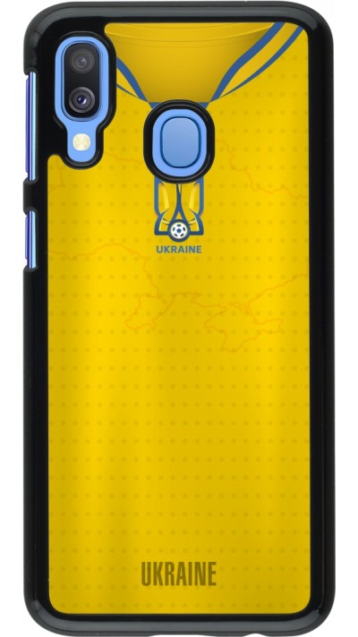 Samsung Galaxy A40 Case Hülle - Fussballtrikot Ukraine