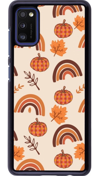 Samsung Galaxy A41 Case Hülle - Autumn 2024 rainbow