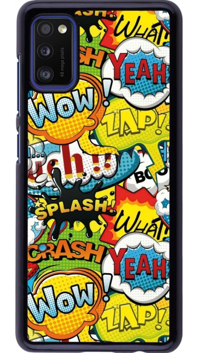 Samsung Galaxy A41 Case Hülle - Cartoons slogans