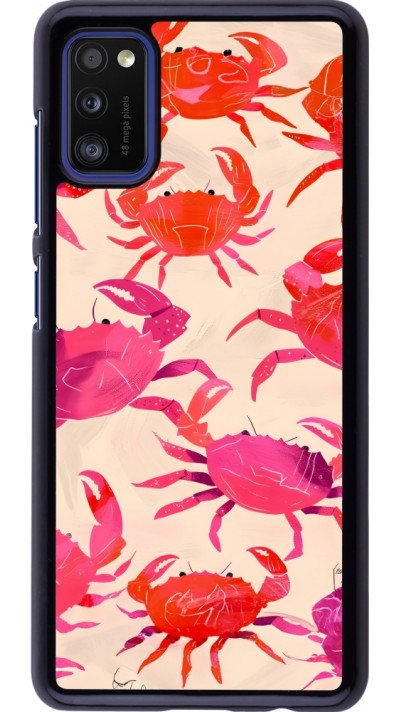 Samsung Galaxy A41 Case Hülle - Crabs Paint