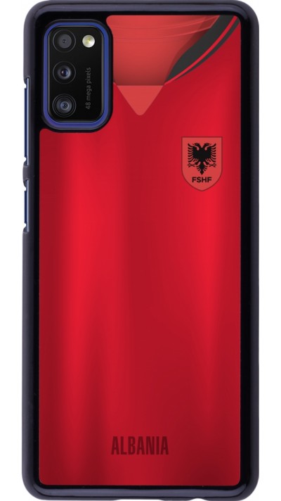 Samsung Galaxy A41 Case Hülle - Albanien personalisierbares Fussballtrikot