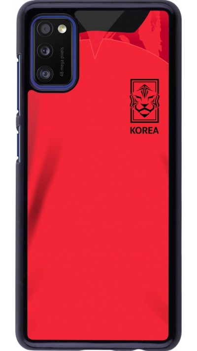 Samsung Galaxy A41 Case Hülle - Südkorea 2022 personalisierbares Fussballtrikot