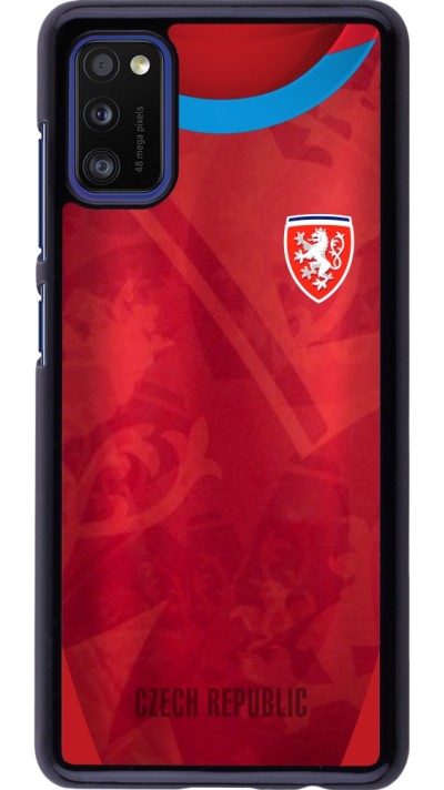 Samsung Galaxy A41 Case Hülle - Tschechische Republik personalisierbares Fussballtrikot