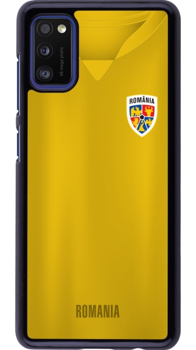 Samsung Galaxy A41 Case Hülle - Fussballtrikot Rumänien