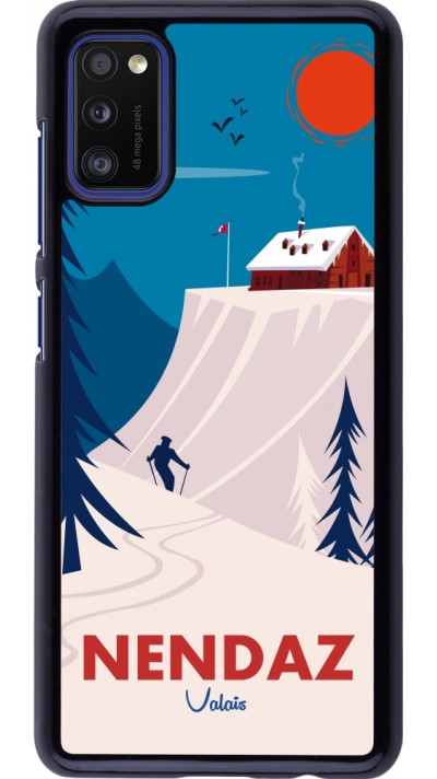 Samsung Galaxy A41 Case Hülle - Nendaz Cabane Ski