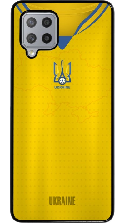 Samsung Galaxy A42 5G Case Hülle - Fussballtrikot Ukraine