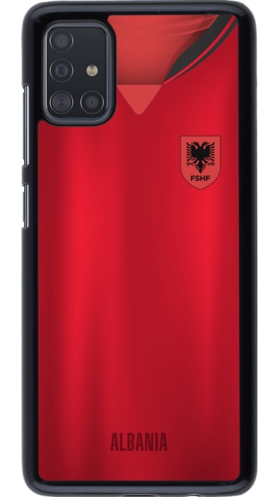 Samsung Galaxy A51 Case Hülle - Albanien personalisierbares Fussballtrikot