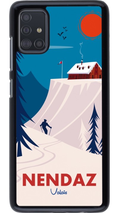 Samsung Galaxy A51 Case Hülle - Nendaz Cabane Ski