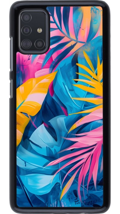 Coque Samsung Galaxy A51 - Palms Blue