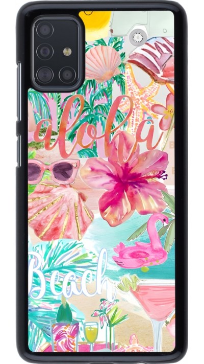 Coque Samsung Galaxy A51 - Preppy Collage Aloha