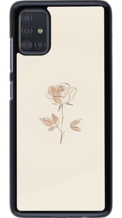 Coque Samsung Galaxy A51 - Sable Rose Minimaliste