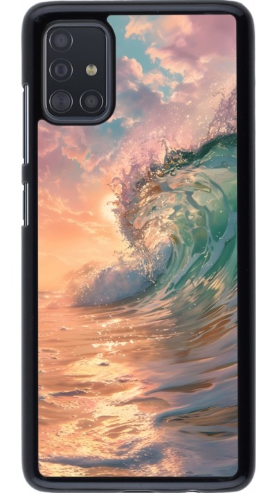 Samsung Galaxy A51 Case Hülle - Wave Sunset