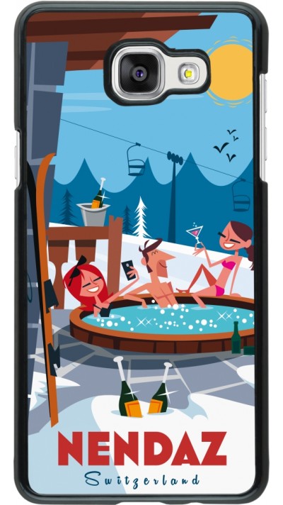 Samsung Galaxy A5 (2016) Case Hülle - Nendaz Mountain Jacuzzi