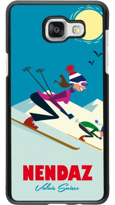Samsung Galaxy A5 (2016) Case Hülle - Nendaz Ski Downhill