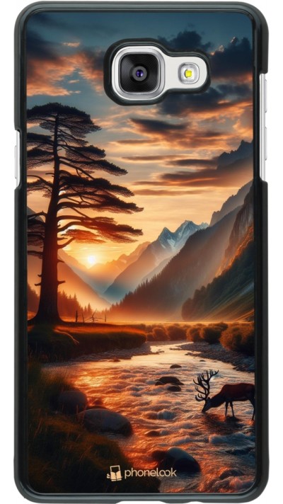 Coque Samsung Galaxy A5 (2016) - Valley Sunset Deer Tree