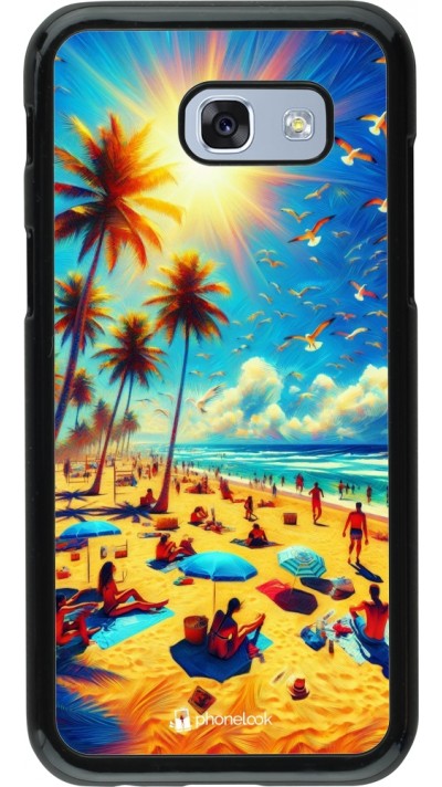 Samsung Galaxy A5 (2017) Case Hülle - Sommer Paradies Farbe