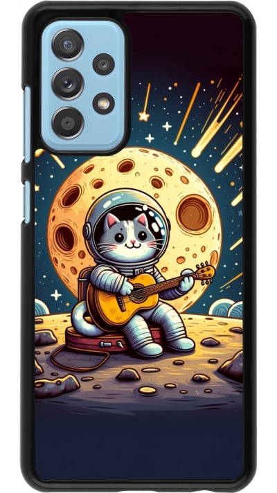 Coque Samsung Galaxy A52 - AstroCat RockLune