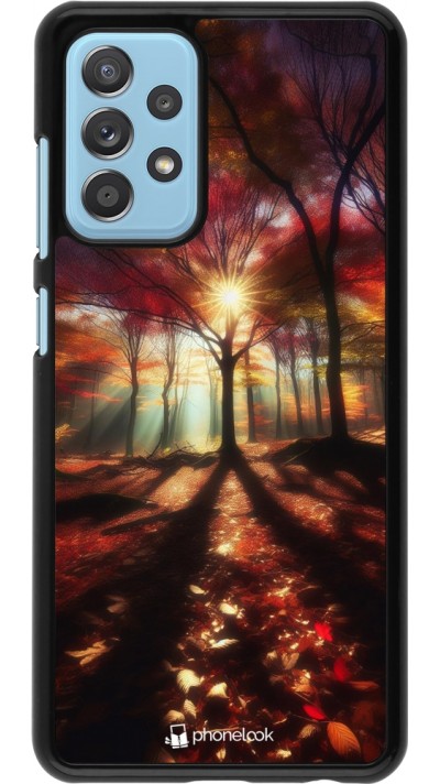 Coque Samsung Galaxy A52 - Automne doré glare