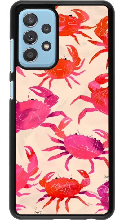 Samsung Galaxy A52 Case Hülle - Crabs Paint