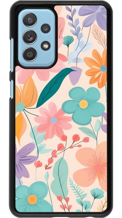Samsung Galaxy A52 Case Hülle - Easter 2024 spring flowers