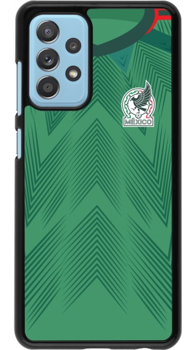 Samsung Galaxy A52 Case Hülle - Mexiko 2022 personalisierbares Fussballtrikot