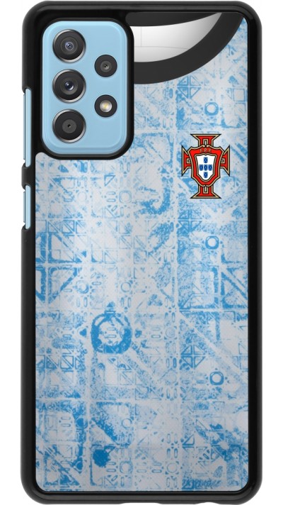 Samsung Galaxy A52 Case Hülle - Portugal Away personalisierbares Fussballtrikot