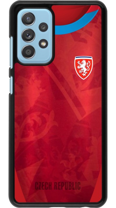 Samsung Galaxy A52 Case Hülle - Tschechische Republik personalisierbares Fussballtrikot