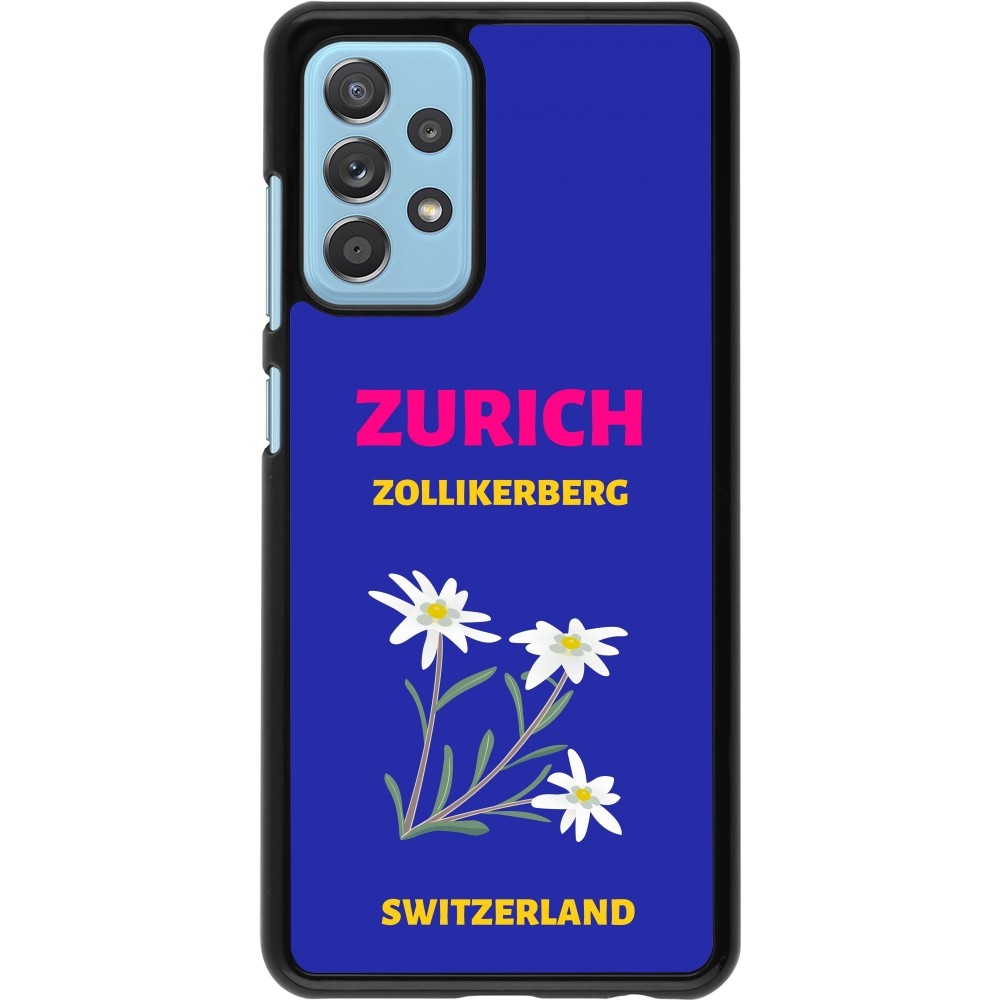 Samsung Galaxy A52 Case Hülle - Pop Summer Destination Zurich